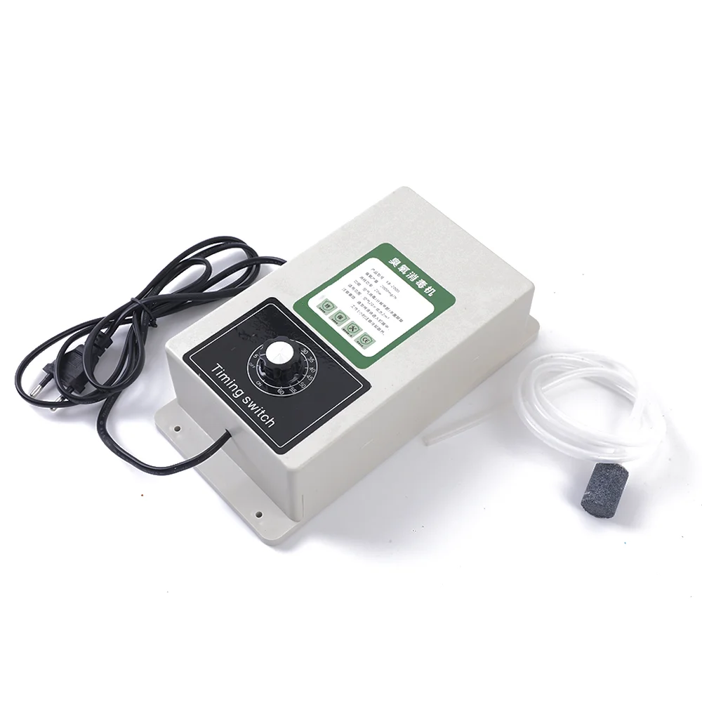 2000mg/h Portable Ozone Generator Machine for Water and Air Sterilizer Purifier Disinfection for Oil Fruits Vegetables Meat Food