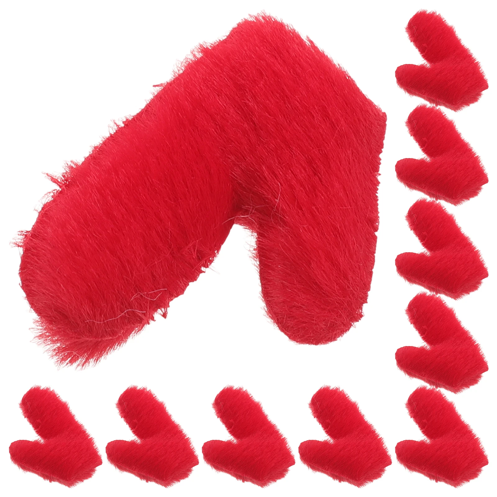 

50pcs Black Sided Deer Antlers Kids Hair Diy Hair Accessories Clips Hat Accessories DIY Craft Supplies Sewing Materials