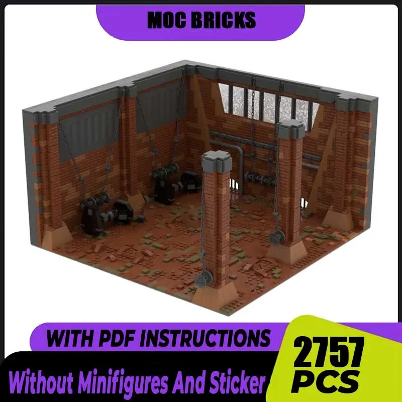 

Popular Star Movie Moc Building Meeting Room Model Bricks Technology Famous Scene Model Blocks Toy DIY Assembly Set Gifts