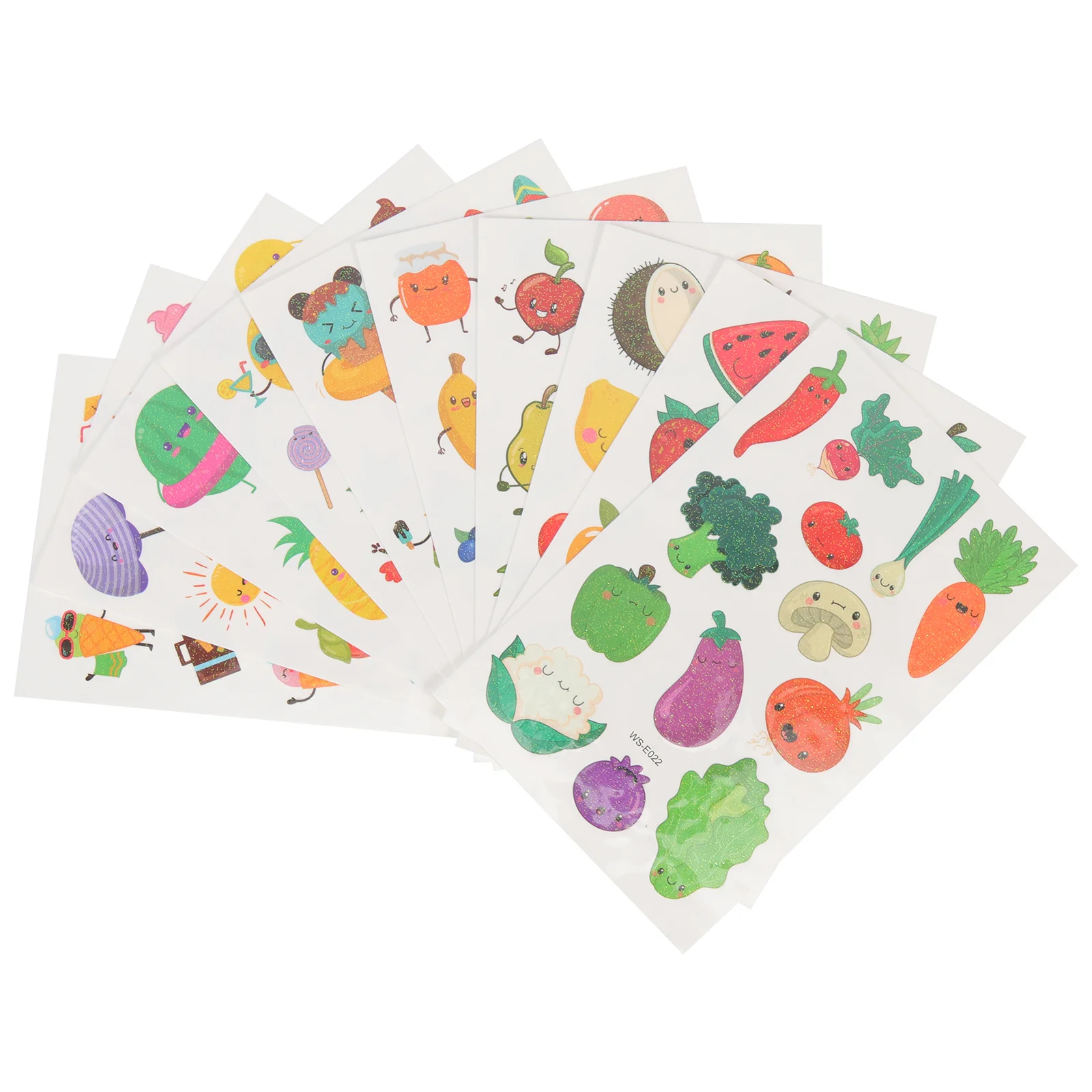 

of Different Style Fruit Pattern Tattoos Stickers For Children Cute Body Decal Temporary Tatoos Kids Boys Girls Sticker