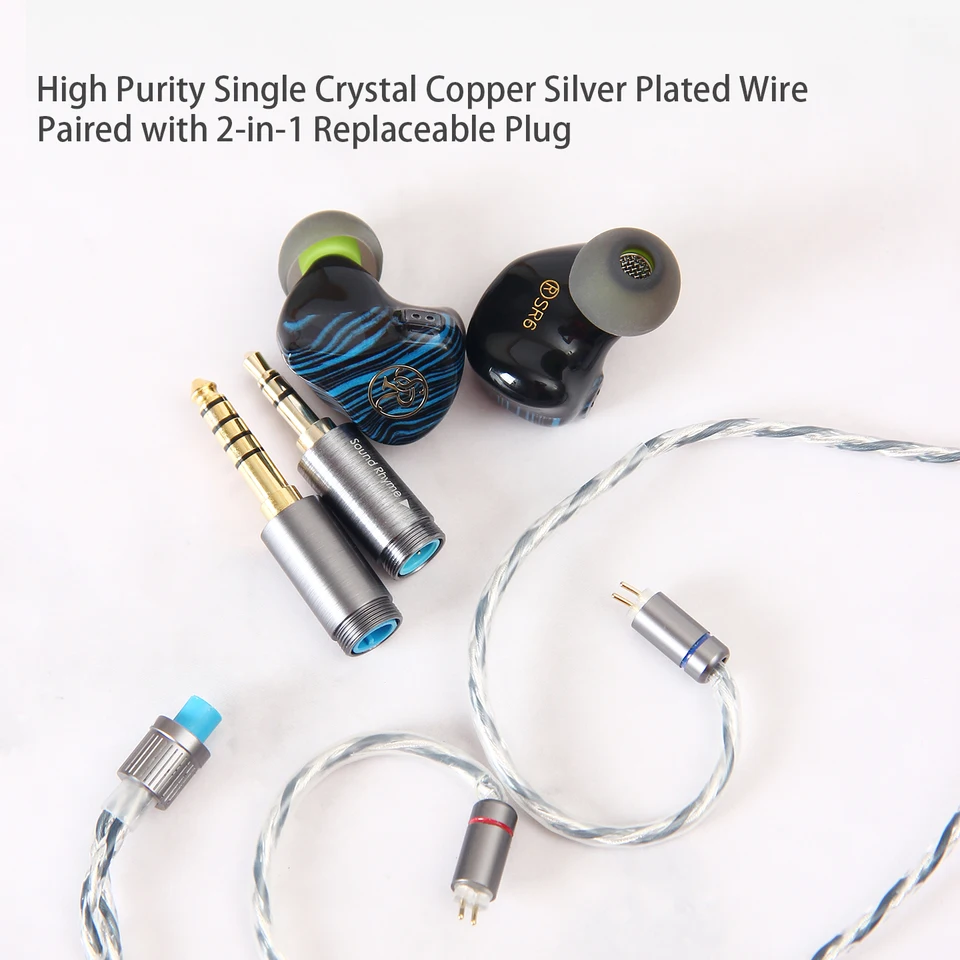 Sound Rhyme SR6 Hybrid Driver In-Ear Earphones Wired
