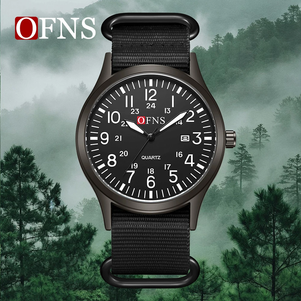

Часы OFNS 2026: женские, с календарем, водонепроницаемость 3ATM, легкие, ретро, с контрастными цветами, роскошные модные часы для мужчин и женщин