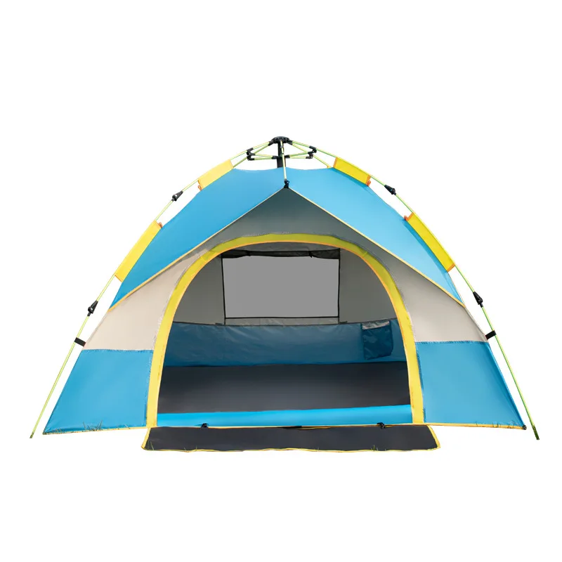 

outdoor camping thickened rainproof double-layer tent windproof automatic double portable quick-opening camping tent