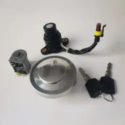 Lock Set (Ignition Lock & Fuel Tank Cap / Steering Lock) for Motorcycle KEEWAY K-Light 202