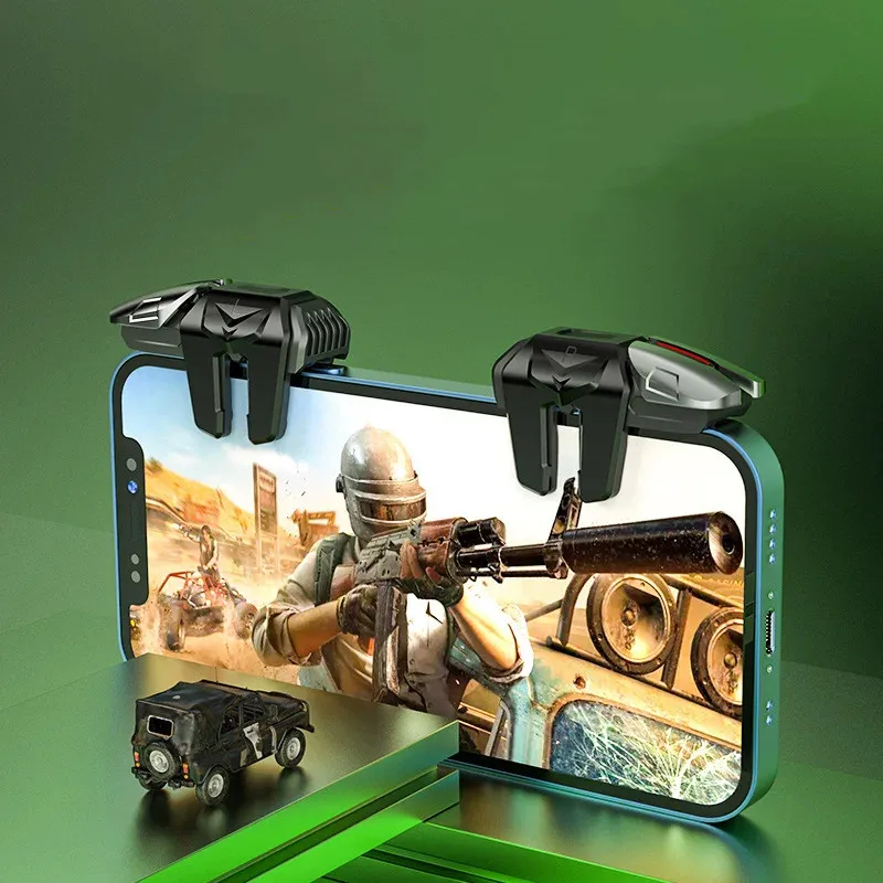 Mobile Trigger Pubg Handy Steuerung Für Android IOS Gamepad Joystick Controller Game Pad Gaming Zubehör L1 R1 Handy – Detail 7