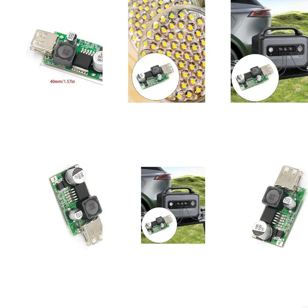 193A Industrial Step Down Converter 12V 24V 36V 48V to 5V USB Regulator LM259