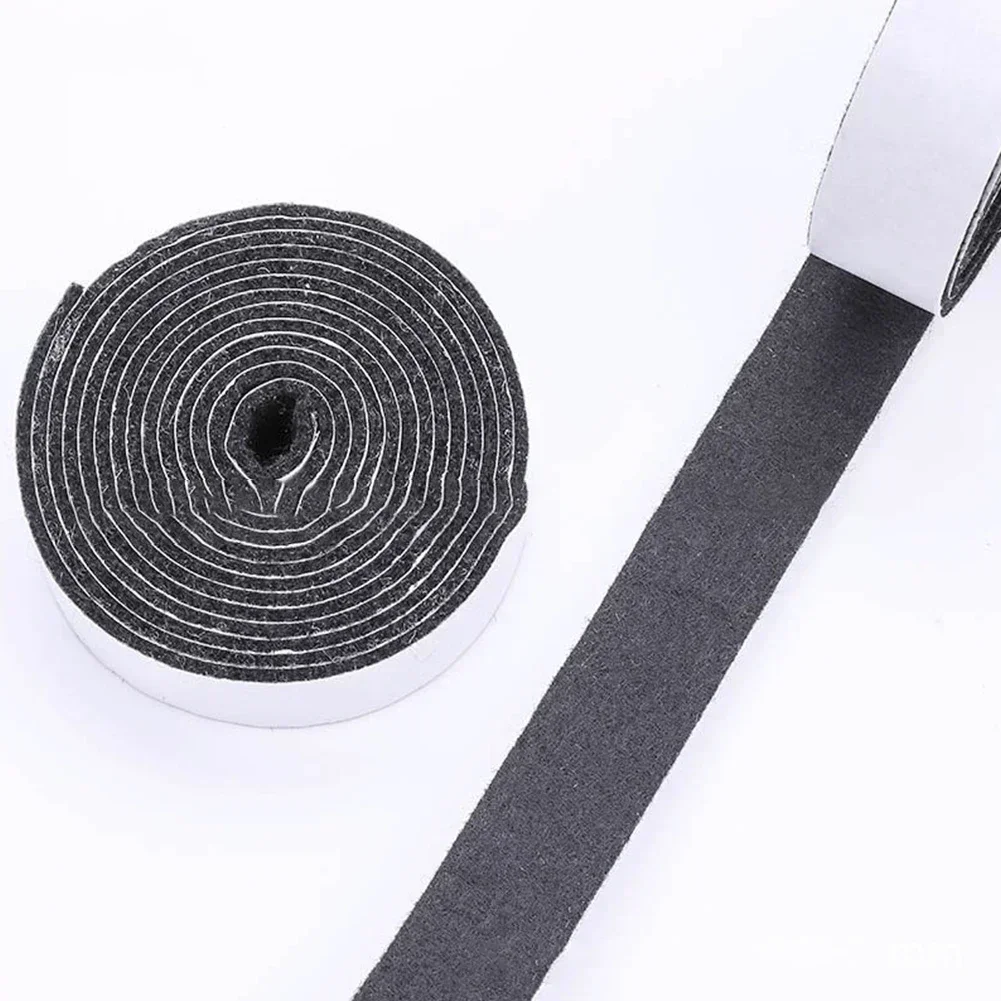 フェルトテープ,1m,粘着性,フェルト,硬い表面の家具用のサイレントステッカー,滑り止めマット