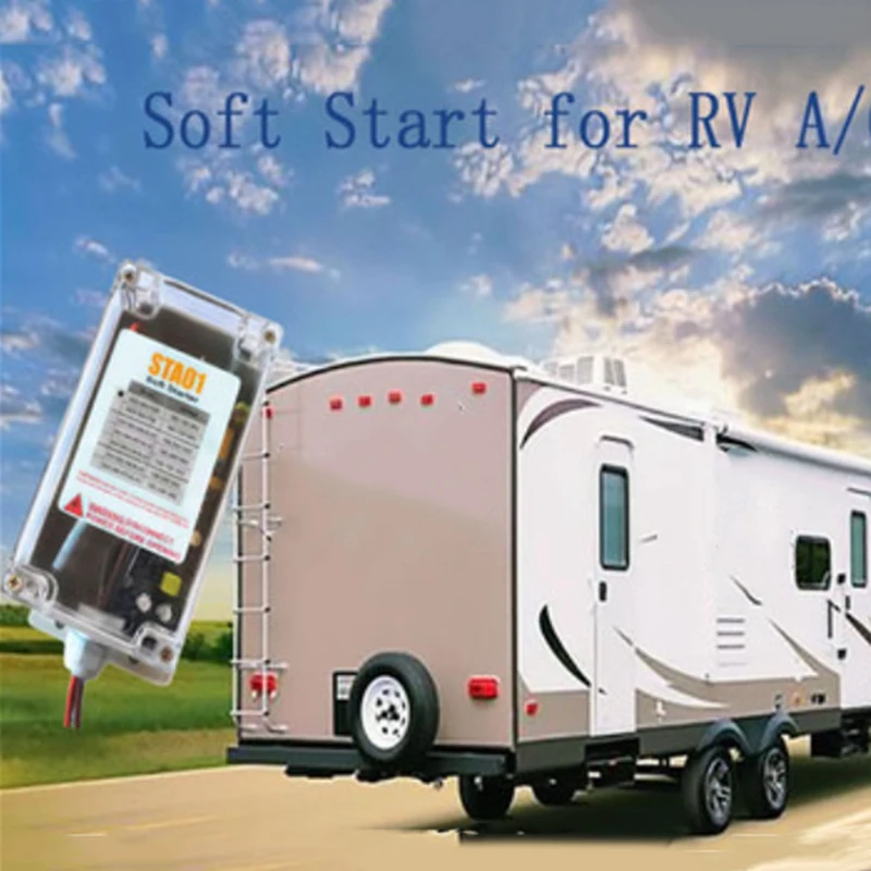 مكيف الهواء ASY-364-X20-IP بداية ناعمة لمقطورة السفر، بداية ناعمة لمحرك التيار المتردد RV 115V، RV الكهربائي، 364-X20