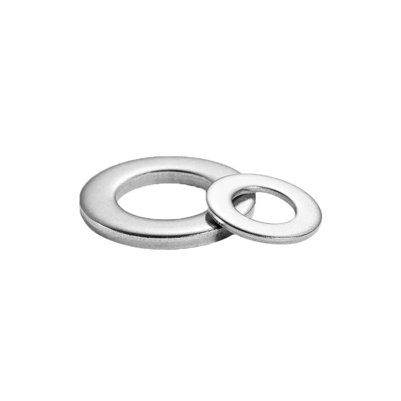 DIN125 Plain Washers 304 Stainless Steel M2 M2.5 M3 M3 M4 M5 M6 M8 M10 M12 M14 M16 M18 M20 M22 M24 M27 M30Flat Washers for Screw