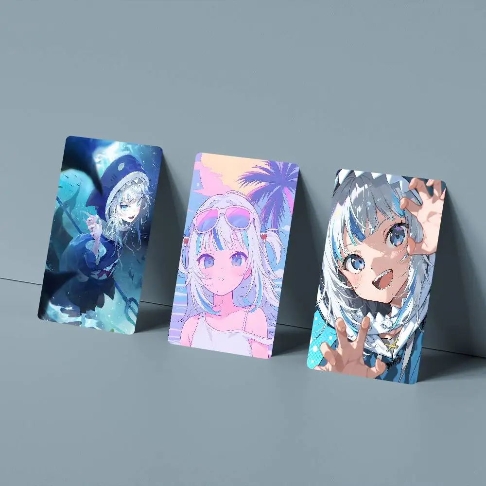 

G-Gwar Gura Shark Card Stickers Credit Visa Debit Bank Charge Card Bus Metro Waterproof Sticker Decal Decoration