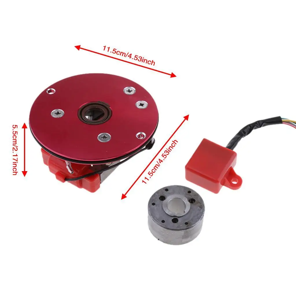 

Magneto Stator Rotor CDI Kit Heavy Duty Metal for Pit Bike 125 Cubes Motocross 110cc 140cc Engine