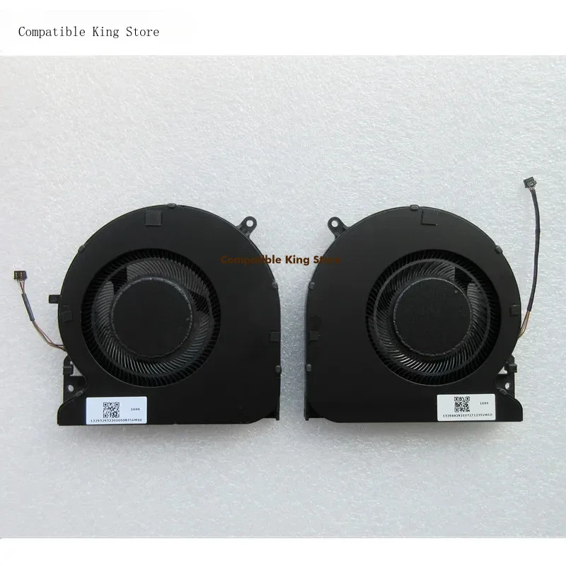 d+New Original Laptop CPU GPU Cooling Fan For Razer Blade 15 Advanced 2021 RZ09-0409 Model Gaming  DFS5K221155724 DFS5K22B056733