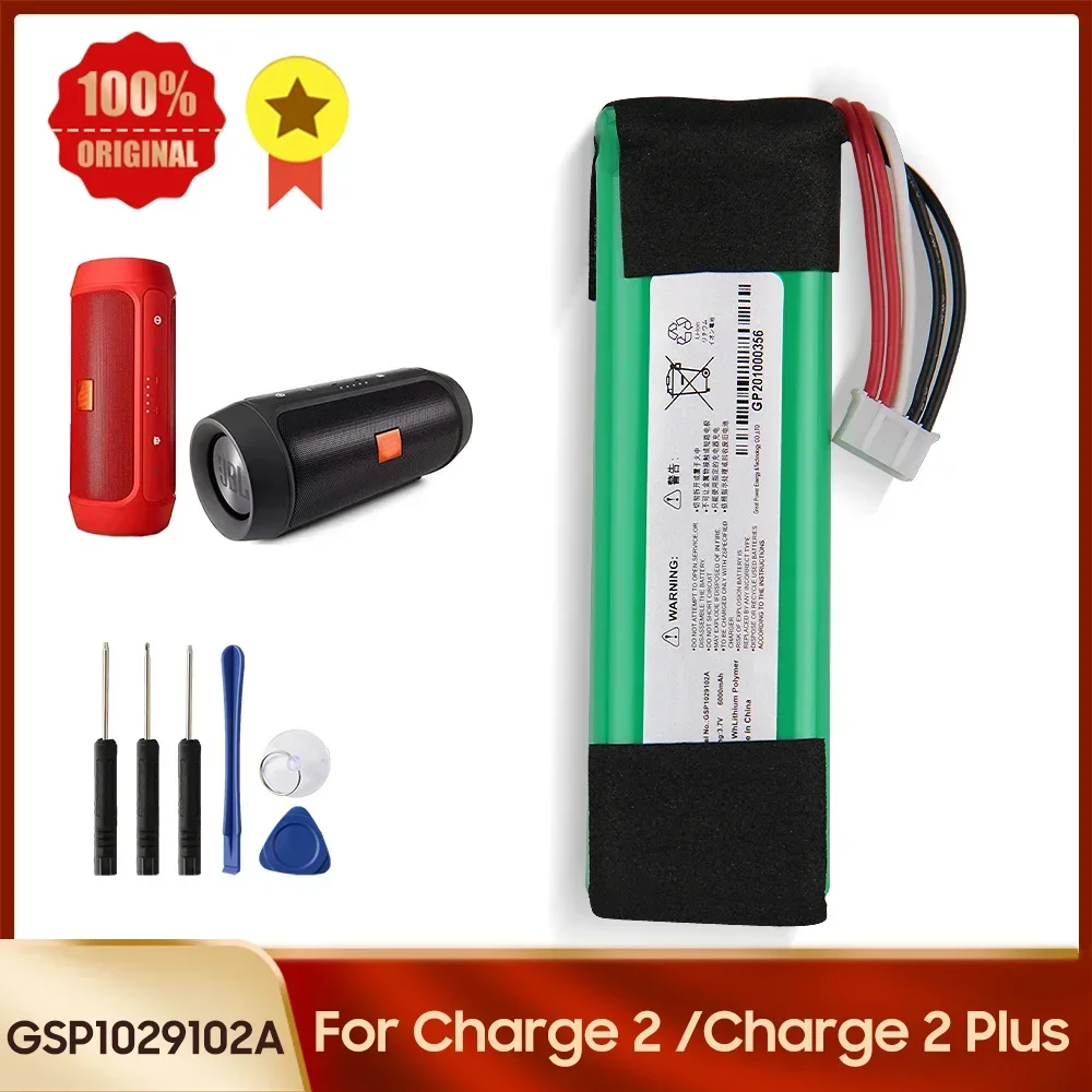 New Replacement Battery GSP1029102A For Charge2 Plus Charge2+ Charge 2 Plus High Quality Batteries 6000mAh