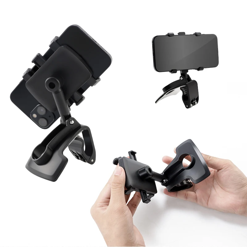 لوحة القيادة حامل هاتف السيارة الشمس قناع مرآة الرؤية الخلفية 1200 دوران قوس ل BYD تانغ U8 F3 E6 Atto3 يوان زائد أغنية F0 G3 I3