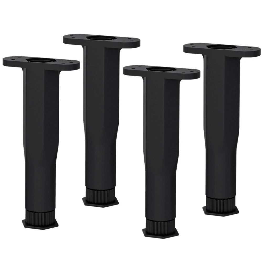 

4 Pcs Adjustable Bed Frame Legs Replacement Furniture Support 210MM to 375MM Durable Sturdy Center Leg for Modern Style