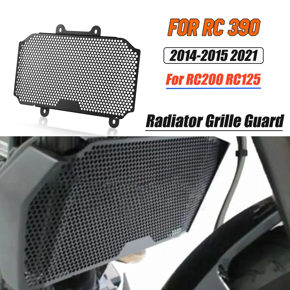 

Motocycle Radiator Grille Cover Water Tank Guard FOR RC 390 200 125 2014 2015 2016 2017 2018 2019 2020 2021 RC390 RC200 RC125