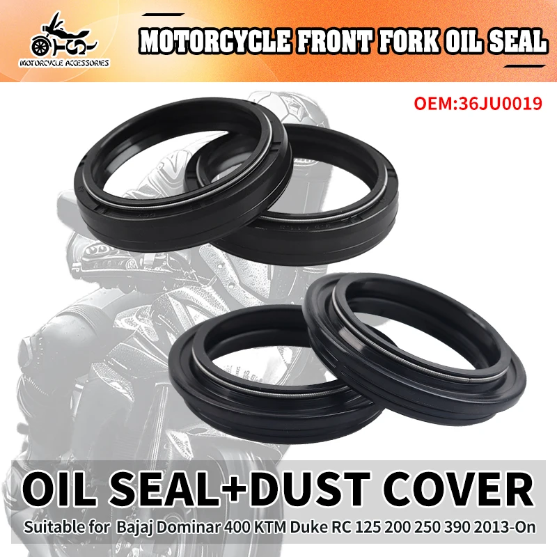 

SJ 36JU0019 Motorcycle Accessories Dust Seal For KTM Duke RC 200 250 390 2013-On Front Fork Suspension Protection Dust Oil Seal