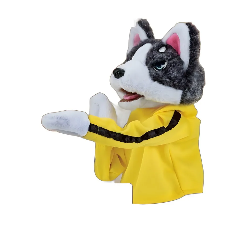 

Animal With Sound Kung Fu Glove Funny Sound Children Gits Boxer Hand Puppet Cartoon Puppet Dog Party