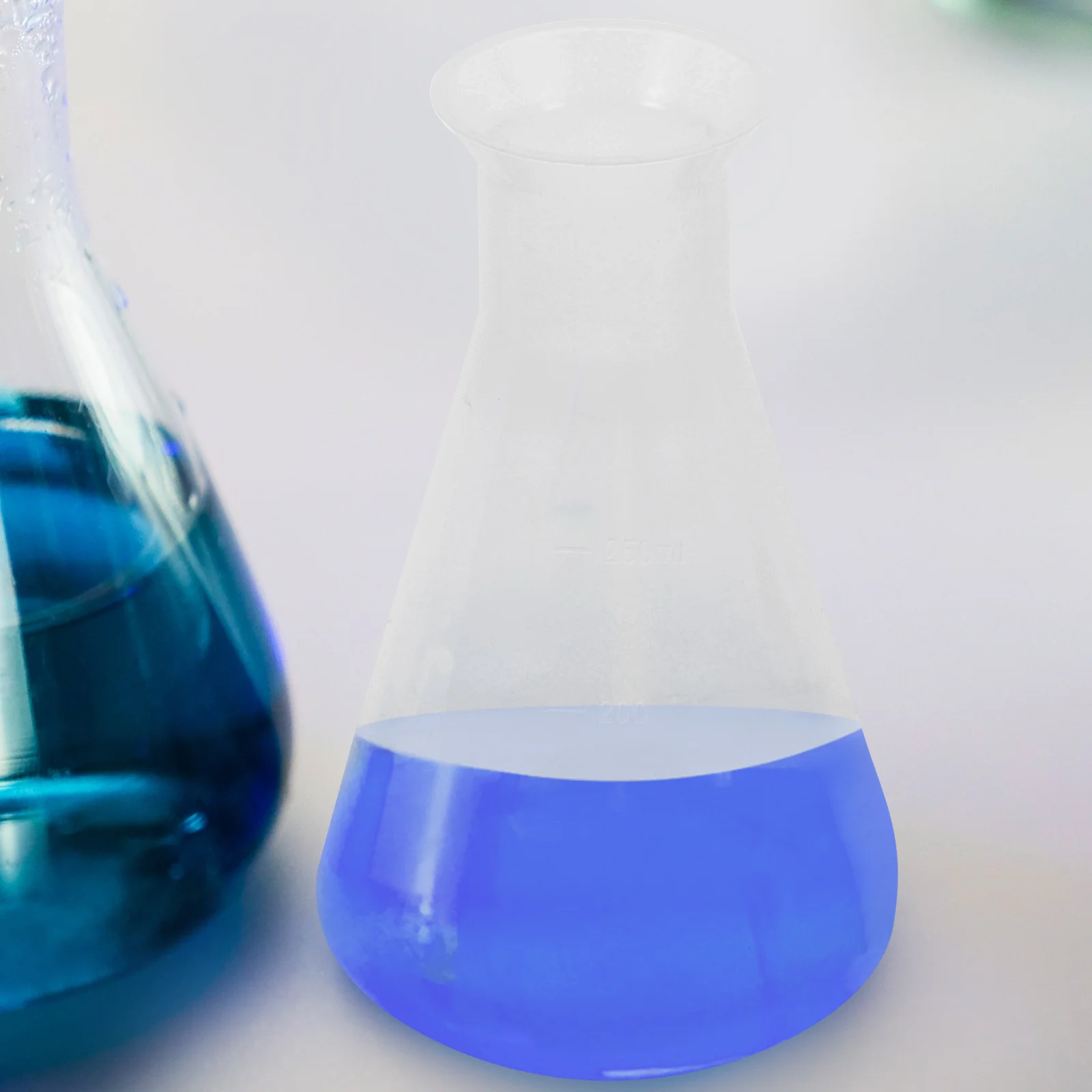 

4Pcs Laboratory Erlenmeyer Flask Set Scale Experimental Conical Flask 50Ml 100Ml 250Ml 500Ml Science Chemistry Glass Bottles