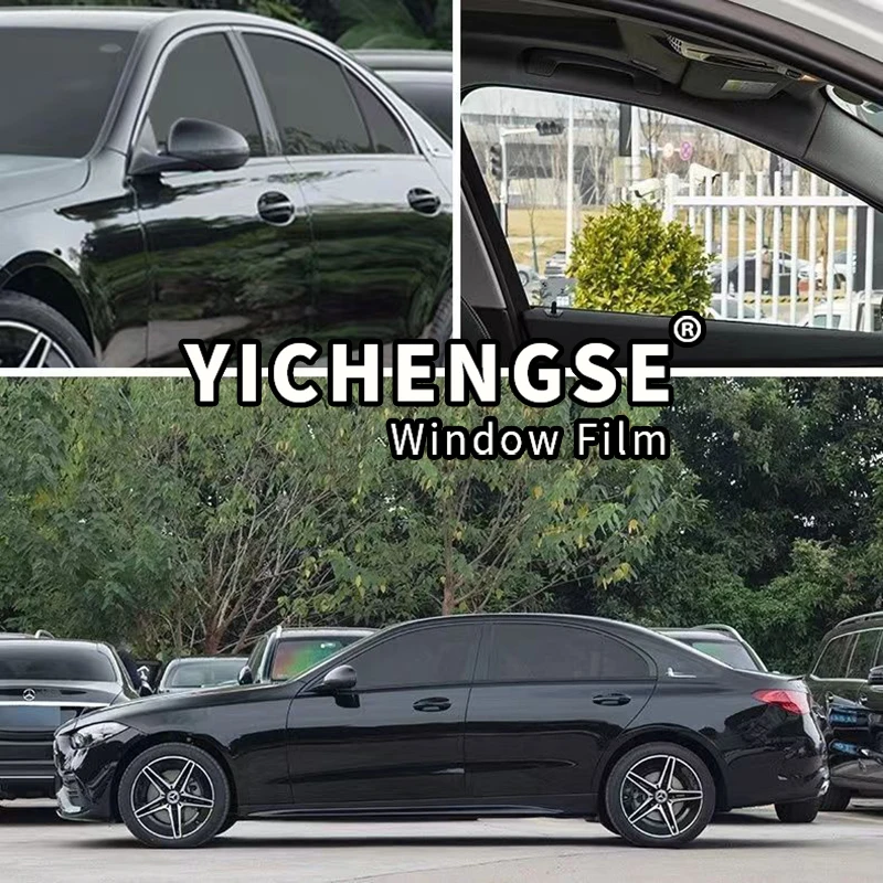 50cmX300cm Car glass film heat insulation film nano ceramic side window film anti-ultraviolet sun protection film