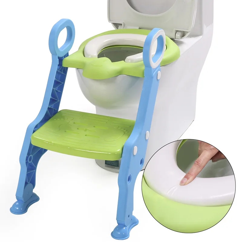 Escalera de inodoro para niños, asiento de inodoro para niño y niña, marco de inodoro para bebé, asiento de entrenamiento para orinal