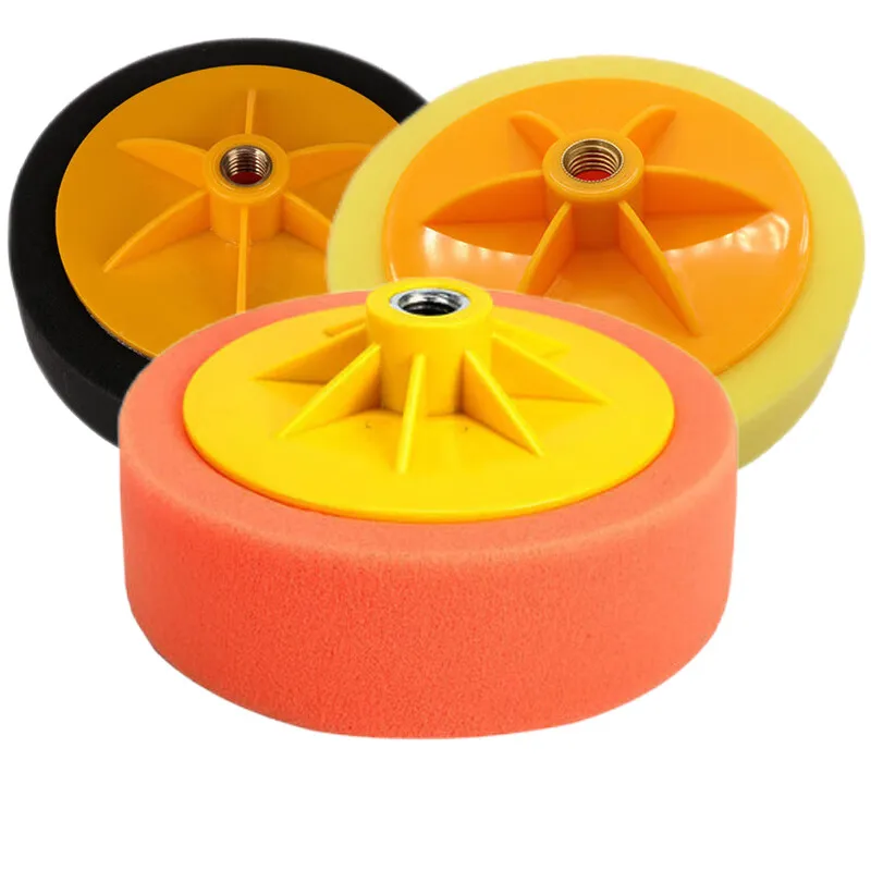 M14 pneumatic electric polishing machine sponge ball mirror polishing disc waxing disc coarse polishing medium polishing fine po