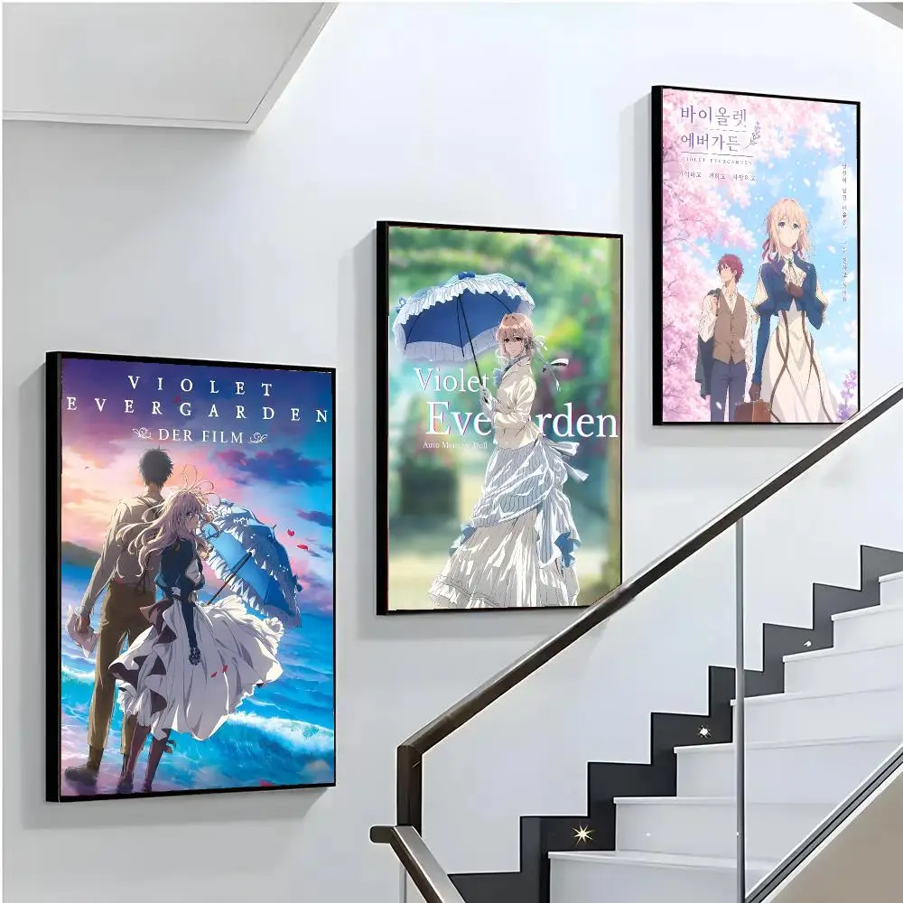 V-Violet R-Evergarden Poster HD Print Wall Art for Bedroom Living Room Office Bar Home Decor Aesthetic Print