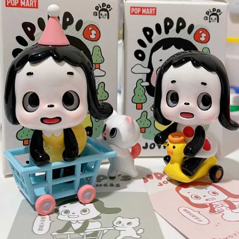 حار الأصلي POPMART OIPIPPI سلسلة تحصيل التماثيل لطيف صندوق أعمى لعبة هدية عيد ميلاد مثالية اليدوية الحرفية المقتنيات #4