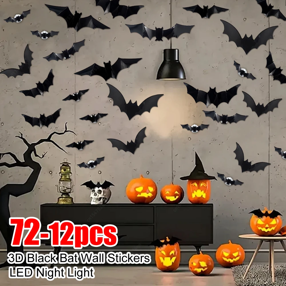 72 Pcs Halloween Ba… - image