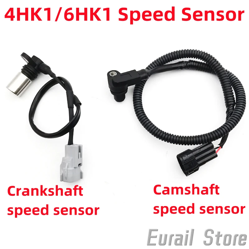 

High Quality crankshaft and camshaft speed sensor for 4HK1/6HK1 engine，forSumitomo Hitachi ZAX200 300-3 Excavator