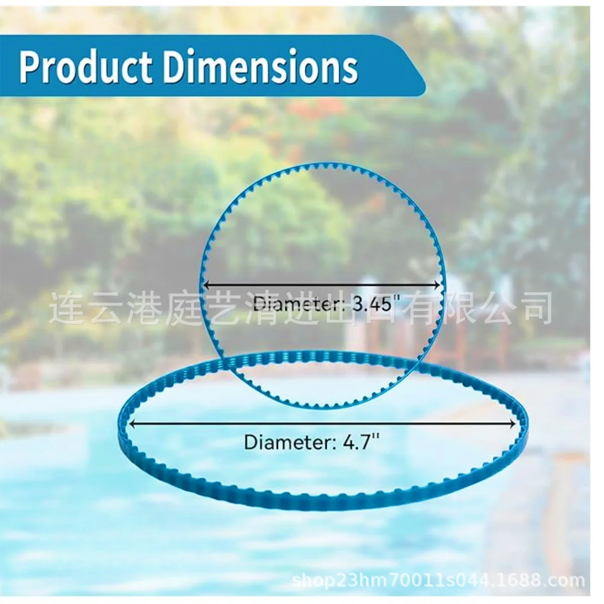 For Polaris 360 380 Pool Cleaner Synchronous Belt Model 9 100 1017 Replacement Complete Set
