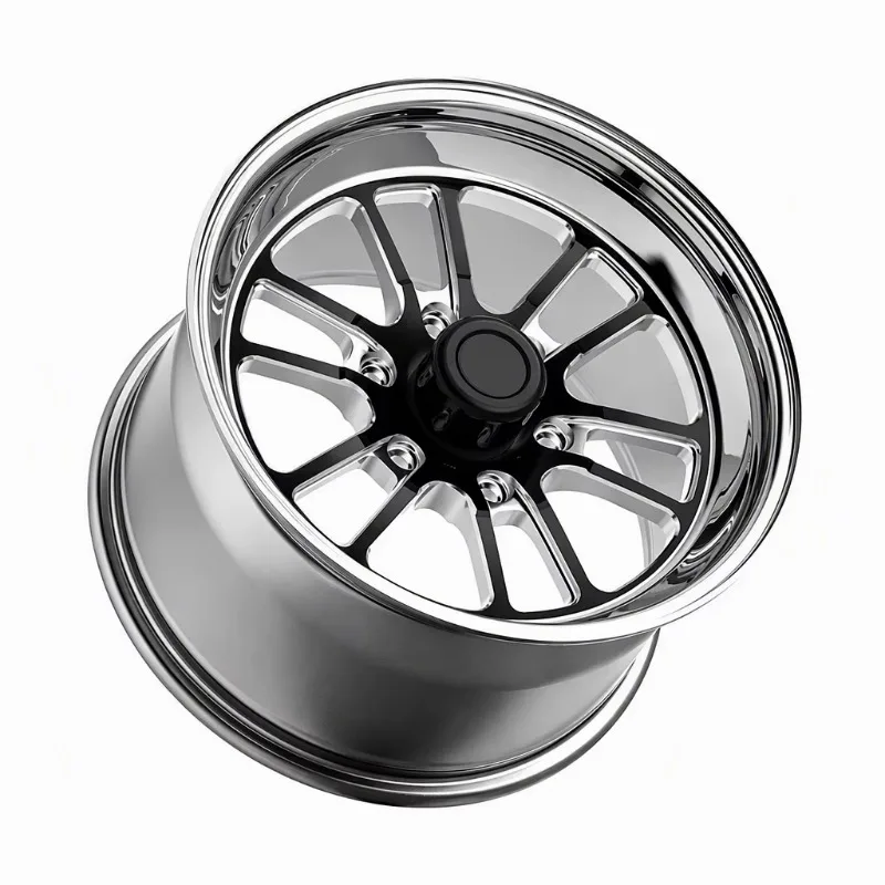 【2026】Custom Forged Drag Wheels 15 16 17 18 19 20 21 Inch 5x115 Black Machined Forged Rims Fit For Dodge Challenger Charger Hell