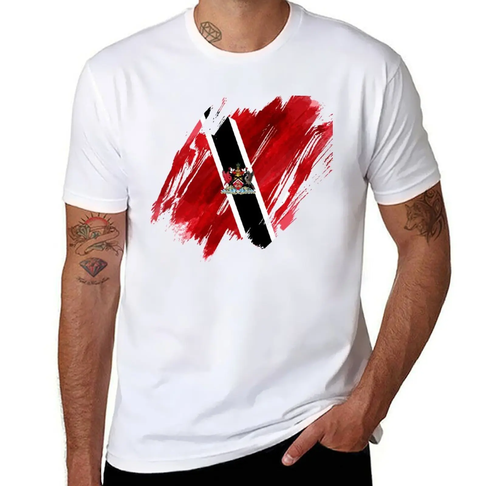 

Trinidad and Tobago T-Shirt man t shirt luxury t shirts for man graphic funny T-Shirt