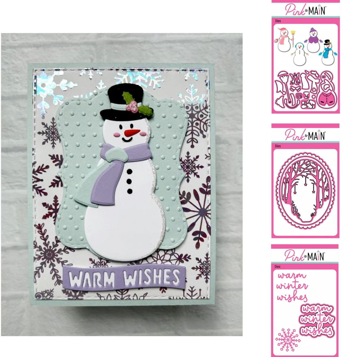 

Christmas 2025 Snowman Friend Oval Forest Metal Cutting Dies for DIY Making Card Scrapbook Embossed Craft Template Decoration