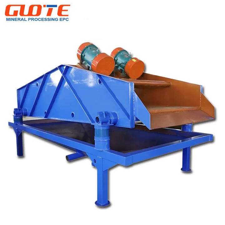 Small Mining Sand Linear Vibrating Screen Machine Slurry Mud Dewatering Shaker Screen Sieve Machine