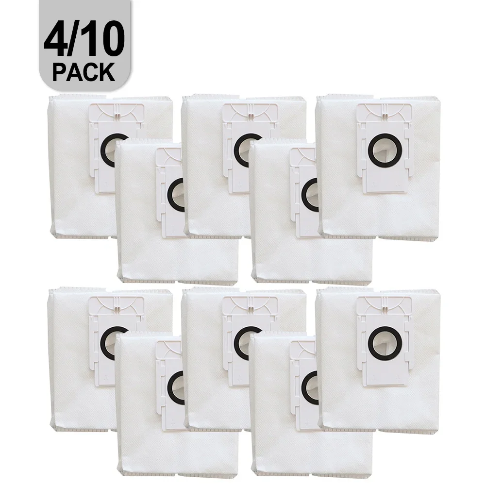 

4 шт./10 шт. мешки для пыли 4 л мешки для пыли для робота-пылесоса Dynaking R21, запасные части, аксессуары, аксессуары для дома