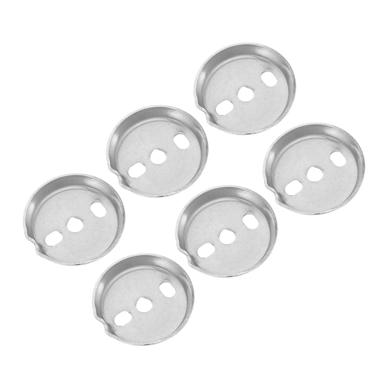 

6 шт. кронштейнов для крепления полотенцесушителя из нержавеющей стали, универсальные крепежные винты для аксессуаров для ванной комнаты