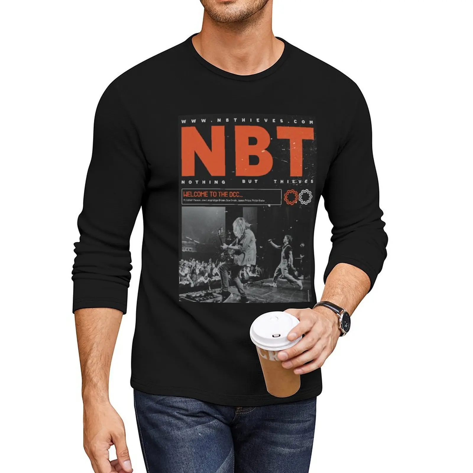 [Updated] Nothing But Thieves - Welcome To The DCC Poster - Fan Made Poster Long T-Shirt plus size tops designer t shirt men