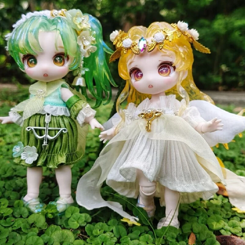 

Genuine Maytree The Twelve Constellations 1 2 Series Starlight Academy Strange Beast Record whim Series Blind Box Bjd Model Toys