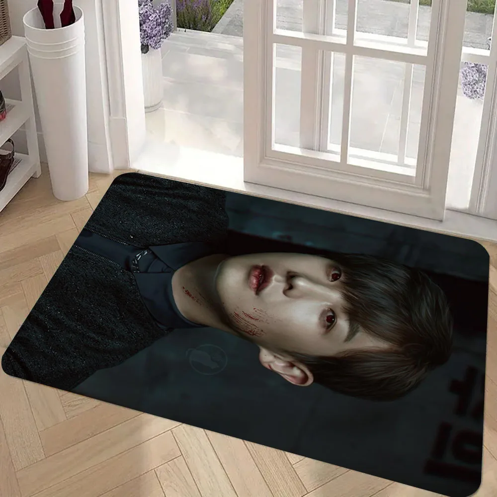 

1pc Lee-Joon Doormat - Non-Slip, Entrance Rug, Rectangular Floor Mat for Kitchen, Bathroom, Dining Room, Hallway