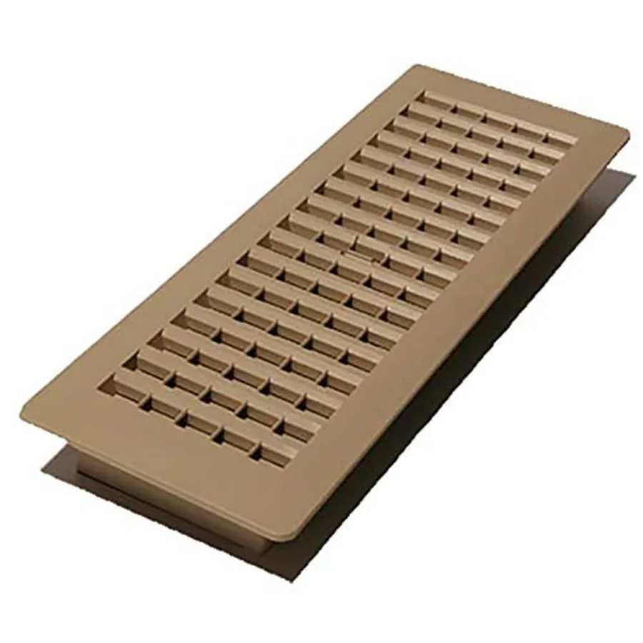 

PL414-TA Floor Register, 4 x 14-ch, Taupe
