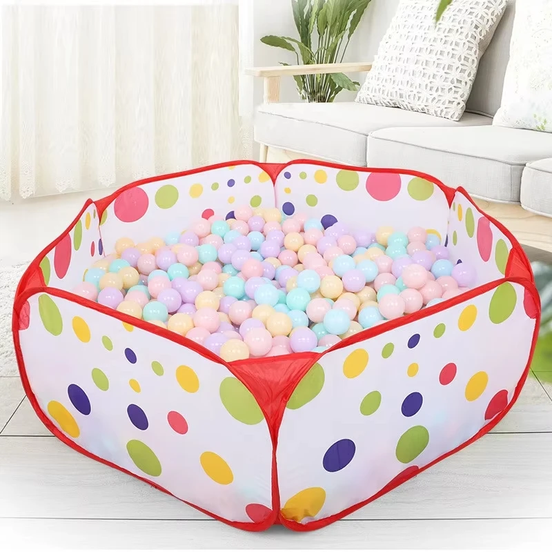 Portable Foldable Tent Indoor Outdoor Educational Colorful Toys Ocean Ball Pool Pit Play House Gift For Children Kids
