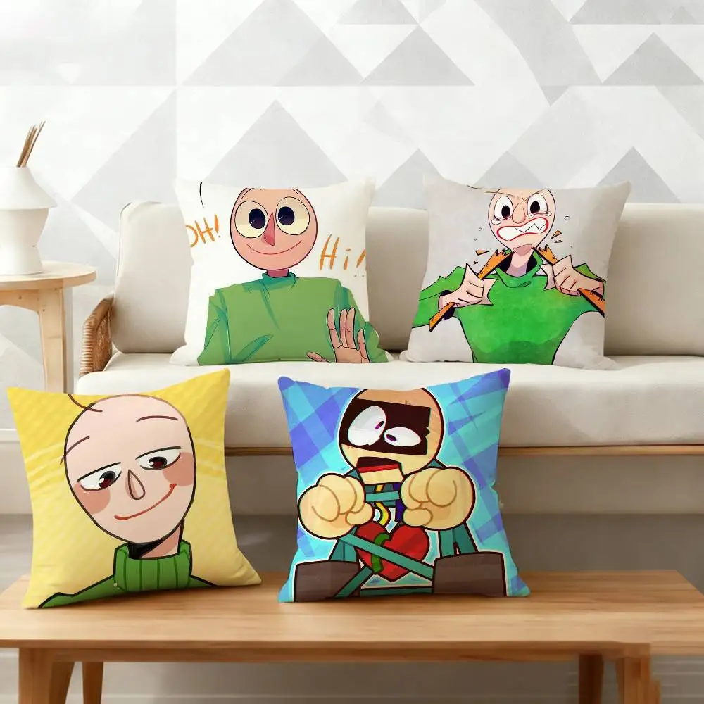 B-Baldi Basics in Education and Learning Pillow Case Pattern Printed Pillowcase For Living Room Sofa Cushion Cover