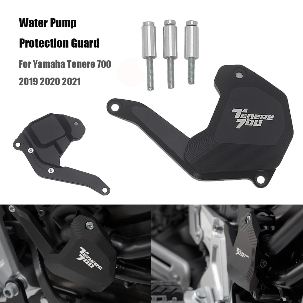 

NEW Motorcycle Water Pump Protection Guard Covers For Yamaha Tenere 700 2019 2020 2021
