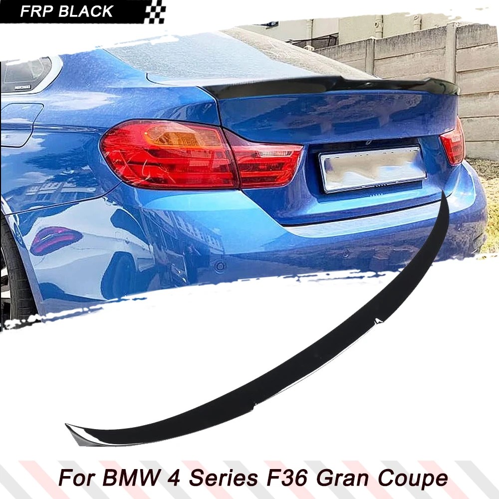 

Gloss Black Car Rear Trunk Spoiler Boot Wing for BMW 4 Series Gran Coupe F36 M Sport 2015 - 2018 420i 428i 435i Rear Body Kits