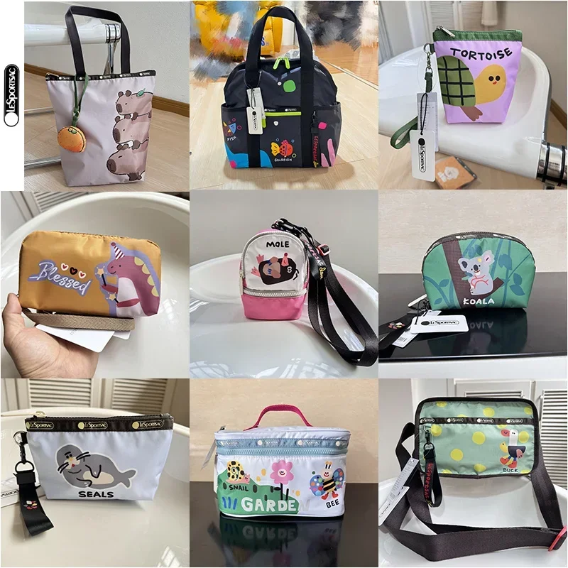 Kawaii Um Ombro Crossbody Bag, Cartoon Schoolbag, Cosmetic Bag, Mudar Mochila De Viagem, Bolsa De Transporte, 23x13x14.5cm, L249