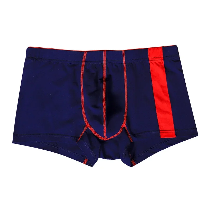 Men's Boxer Shorts Men's Underwear Weekly Pants Solid Color Simple trendy Breathable Color Blocked Pants Men Boxer