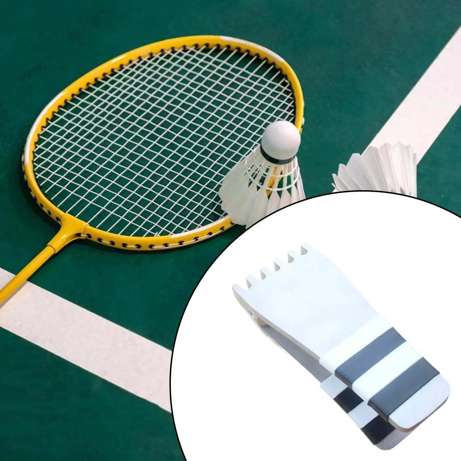 

Badminton Starting Clamp Clamping Tool Aluminum Multifunctional Hand Tools Convenient Wear Resistant Tennis Equipment