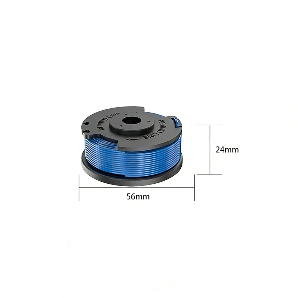 Cordless Accessory String Trimmer Spool Efficient Cutting Fits Multiple Models Nylon Material Nylon String For Trimmer 11FT 3.4M
