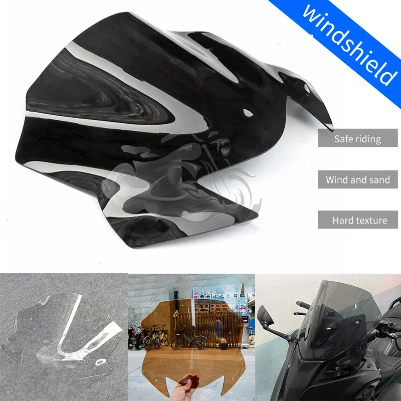 Fit For YAMAHA TMAX530 TMAX560 Windscreen Windshield Deflectors 3 colors T-MAX 530 DX SX 2017 2018 2019 T-MAX 560 TECH 2020 2021